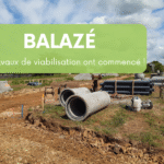 Le Clos des Peupliers à Balazé : les travaux de viabilisation ont commencé !