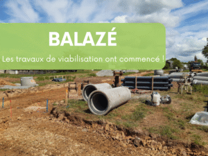 Lire la suite à propos de l’article Le Clos des Peupliers à Balazé : les travaux de viabilisation ont commencé !